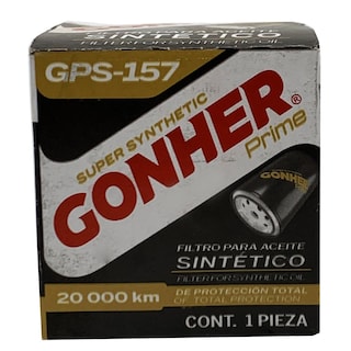 Foto 3 | Filtro De Aceite Sintético Gonher Prime Gps-157