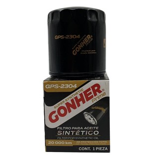 Foto 1 | Filtro De Aceite Sintético Gonher Prime Gps-2304