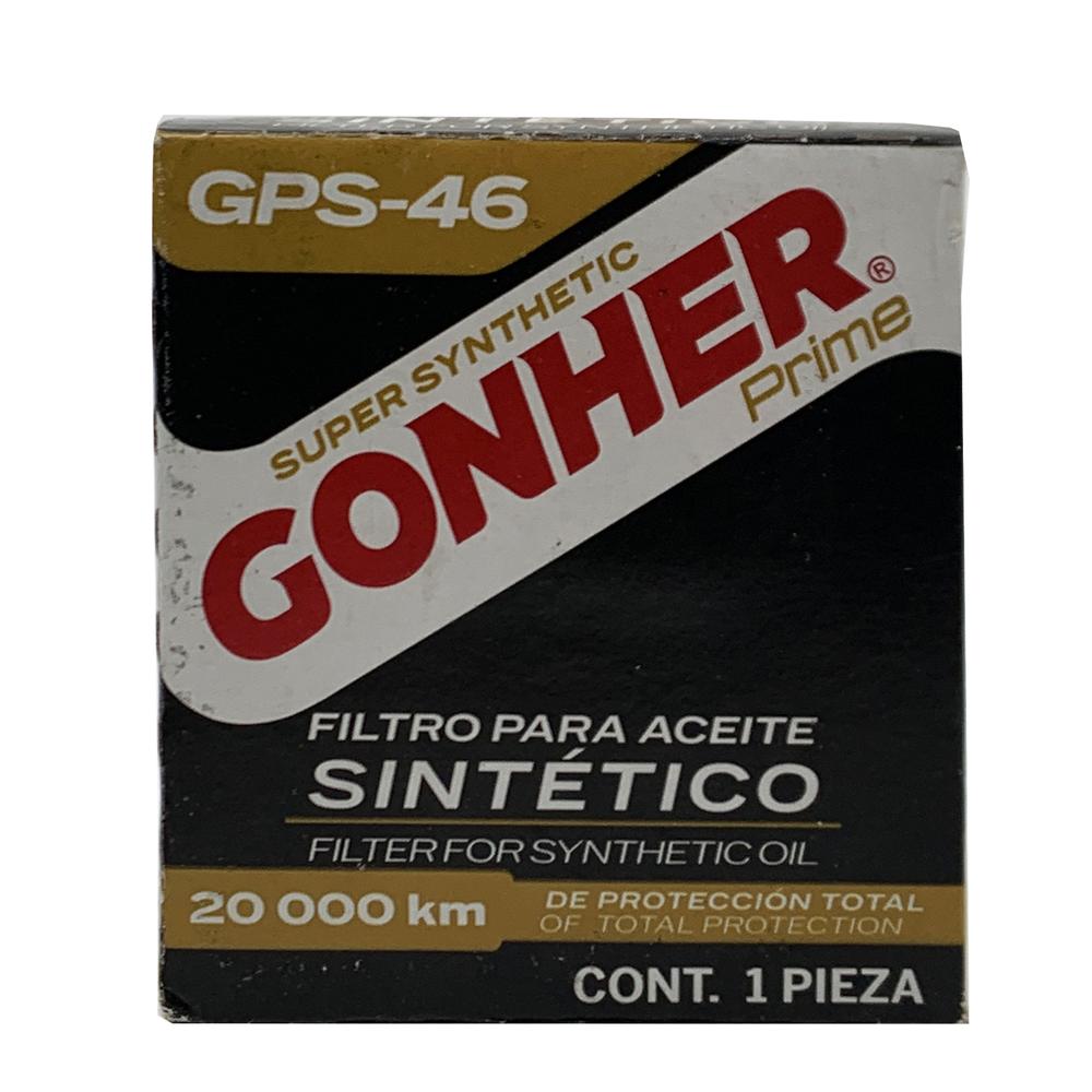 Foto 3 pulgar | Filtro De Aceite Sintético Gonher Prime Gps-46