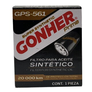 Foto 4 | Filtro De Aceite Sintético Gonher Prime Gps-561