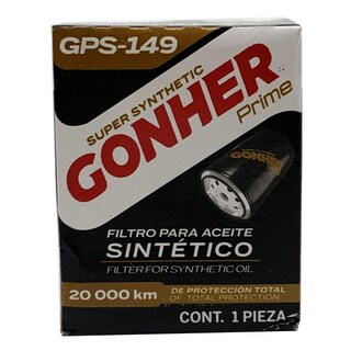 Foto 3 | Filtro De Aceite Sintético Gonher Prime Gps-149