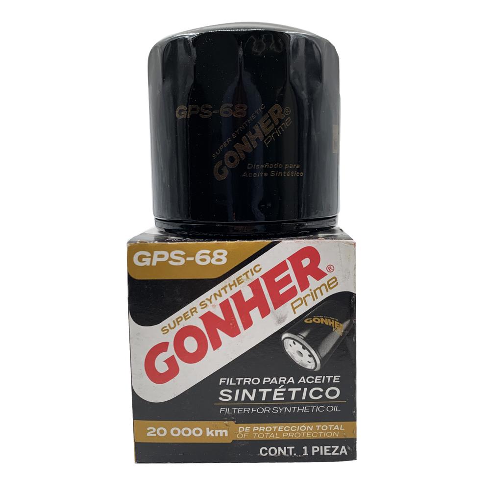 Foto 2 pulgar | Filtro De Aceite Sintético Gonher Prime Gps-68