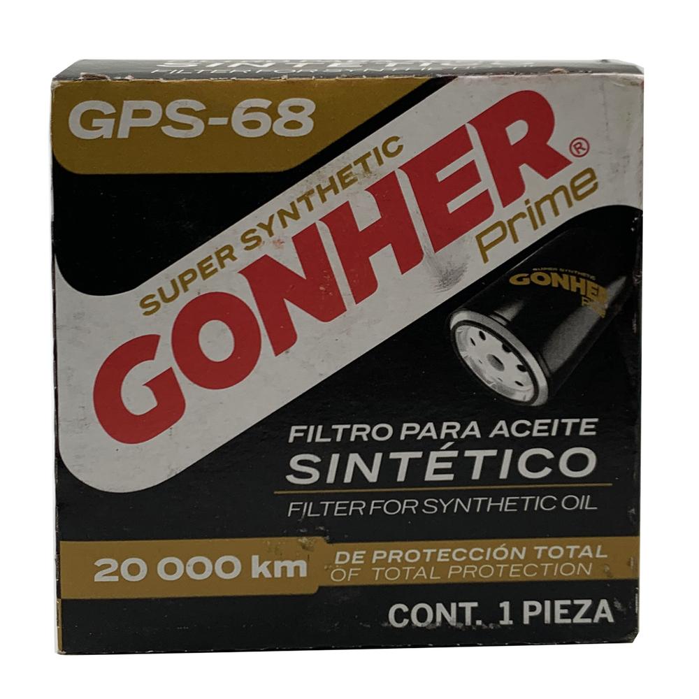 Foto 4 pulgar | Filtro De Aceite Sintético Gonher Prime Gps-68