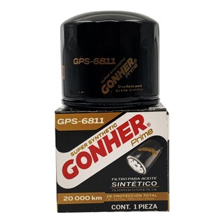 Foto 1 | Filtro De Aceite Sintético Gonher Prime Gps-6811