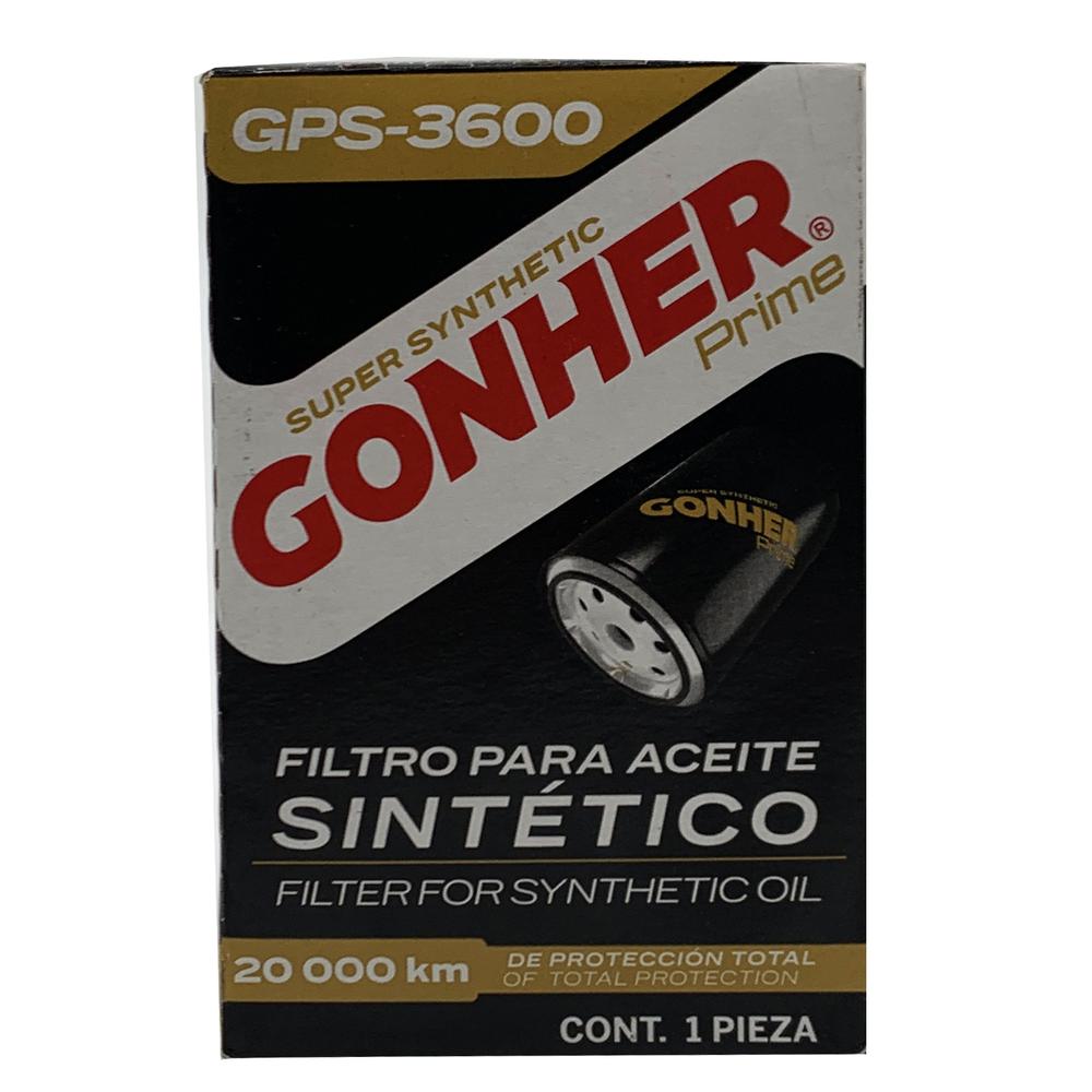 Foto 4 | Filtro De Aceite Sintetico Gonher Prime Gps-3600