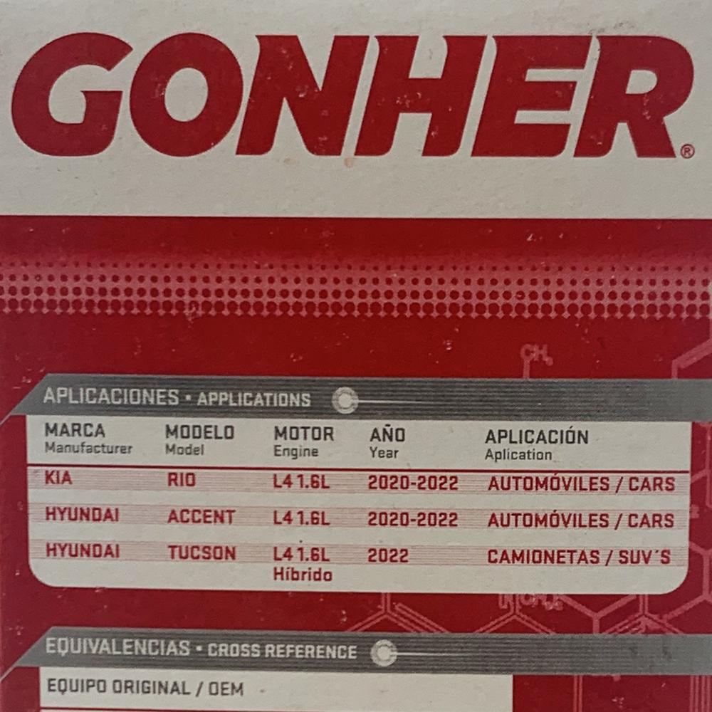 Foto 6 pulgar | Filtro de Aceite Gonher G2482