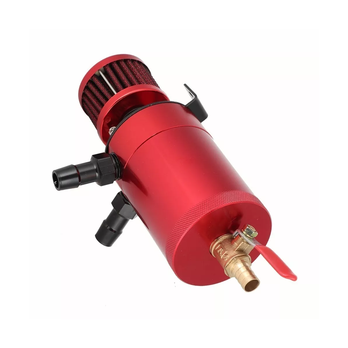 Foto 2 pulgar | Tanque Recuperador De Aceite Con Filtro Universal Eo Safe Imports Esi-13701 Roja
