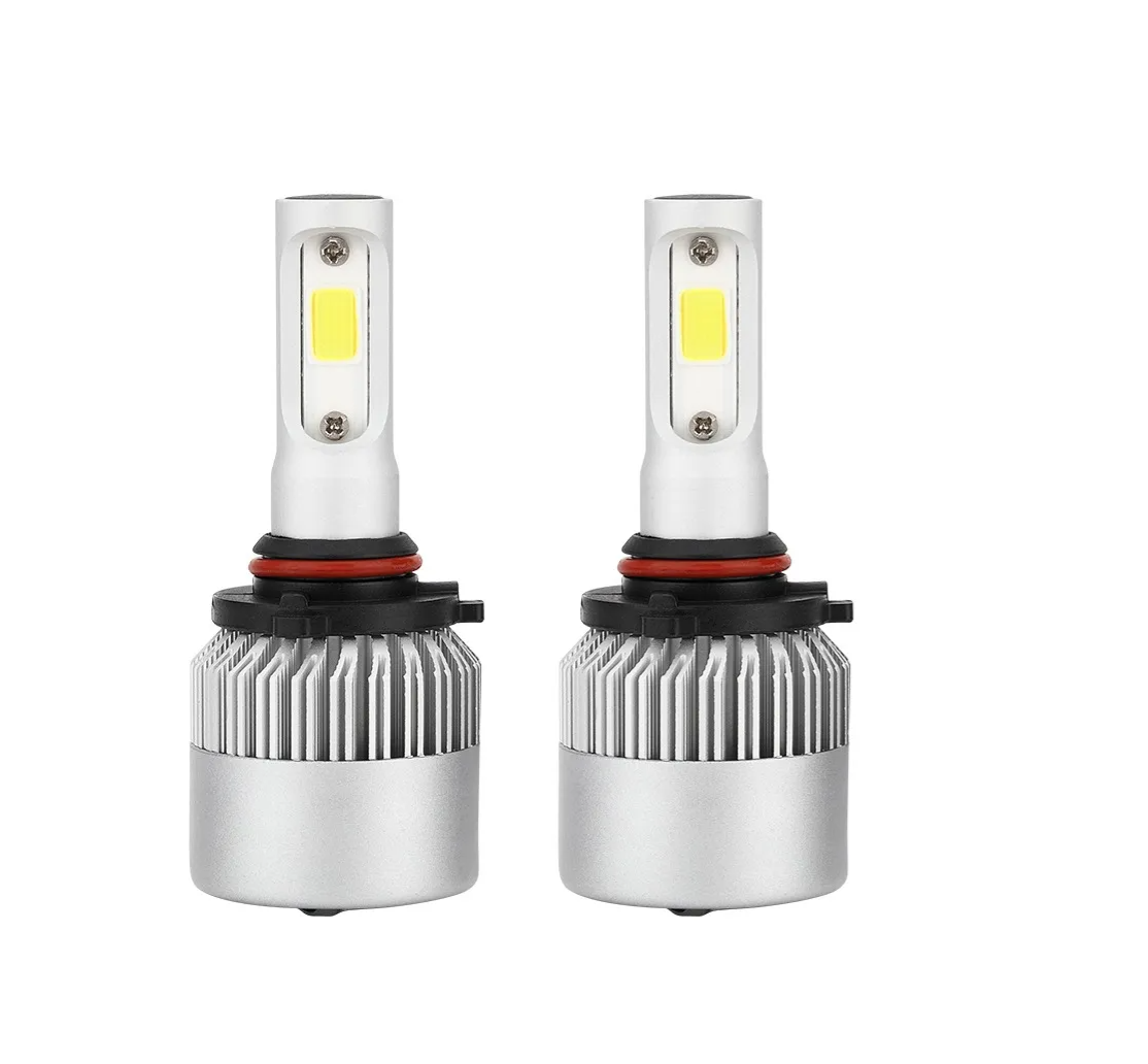 Kit de Faros Delanteros Led Malubero 9005 color Plateado