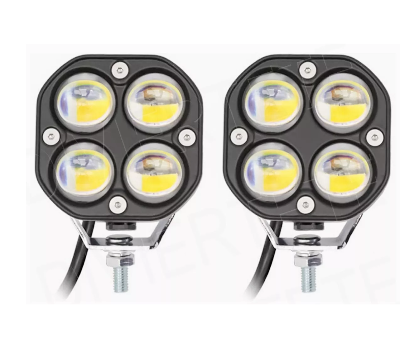 Faros de Lupa Doble BELUG color Spot Luz Universal 28000 Lúmenes