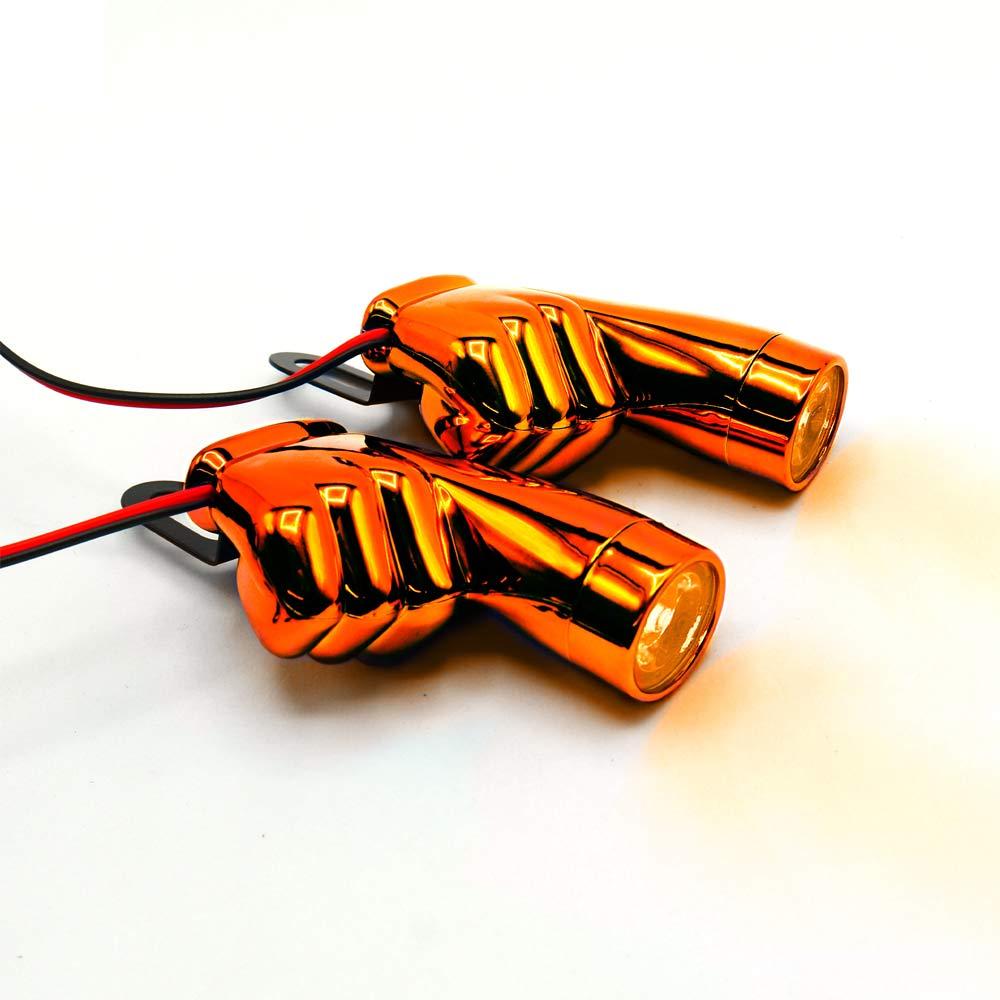 Faro Led Auxiliar Tipo Dedo Trasero O Delantero Luz Fija 1 Led Para Motocicleta $249