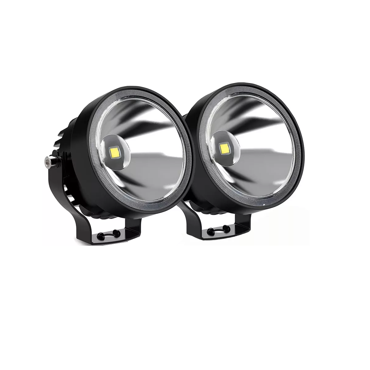 Foto 2 pulgar | Faros Led Eo Safe Imports Esi10224 color Negro 2 Piezas