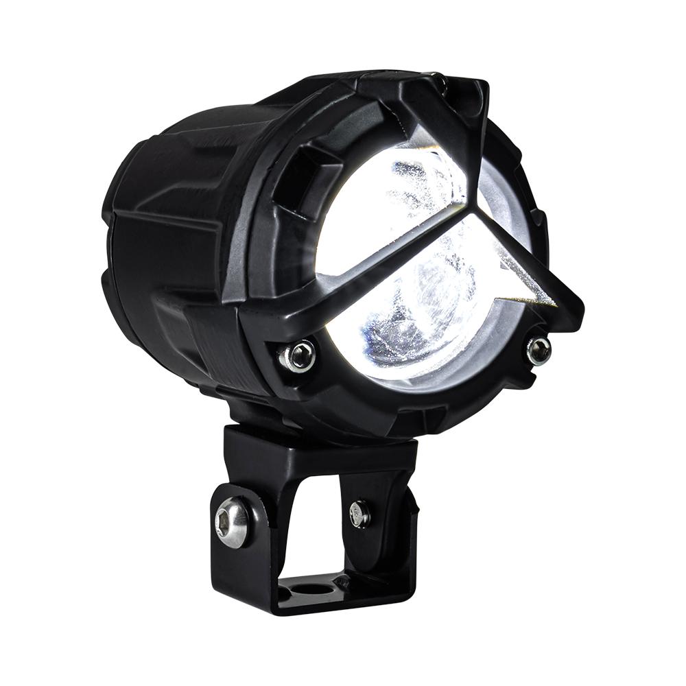 Foto 4 pulgar | Faro Auxiliar Led Para Moto Rasen Con Lupa Luz Bicolor