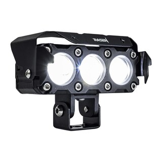Foto 2 | Faro Auxiliar Led Para Moto Rasen Con 3 Lupas