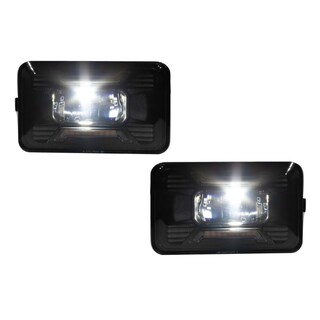 Foto 1 | Faros De Niebla Drl Led Compatible Con Lobo Raptor F150 2015 2016 2017 | Arizone Autoparts | Ariz1228 | Color Negro Amb