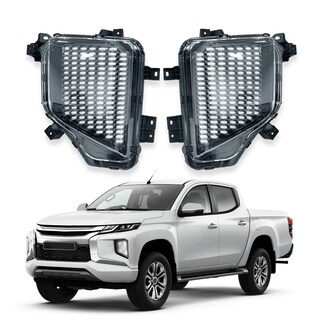 Foto 1 | Faros De Niebla Drl Led Compatible Con L200 2019-2022 | Dunari Powersports | A1448 | Color Negro