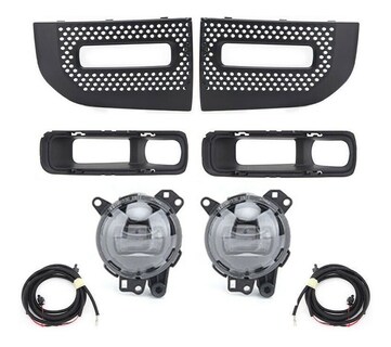 Foto 1 | Faros De Niebla Led Compatible Con Defender 2020-2022 | Dunari Powersports | A1734 | Color Negro