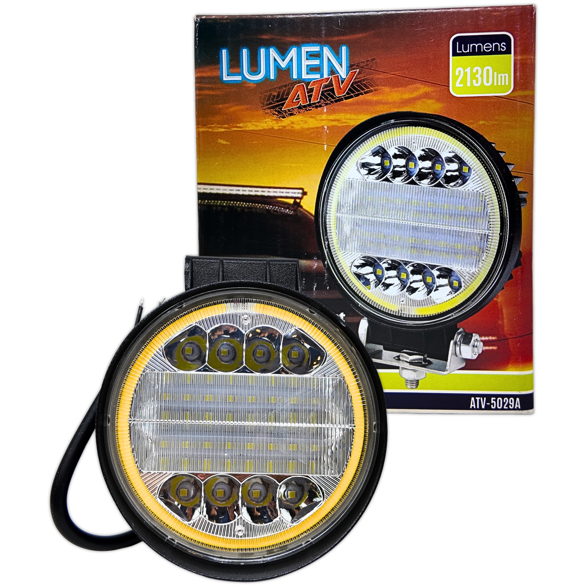 Foto 7 pulgar | Faros Led Redondo Auxiliares 29w 4x4 Lumen Atv-5029a 29w