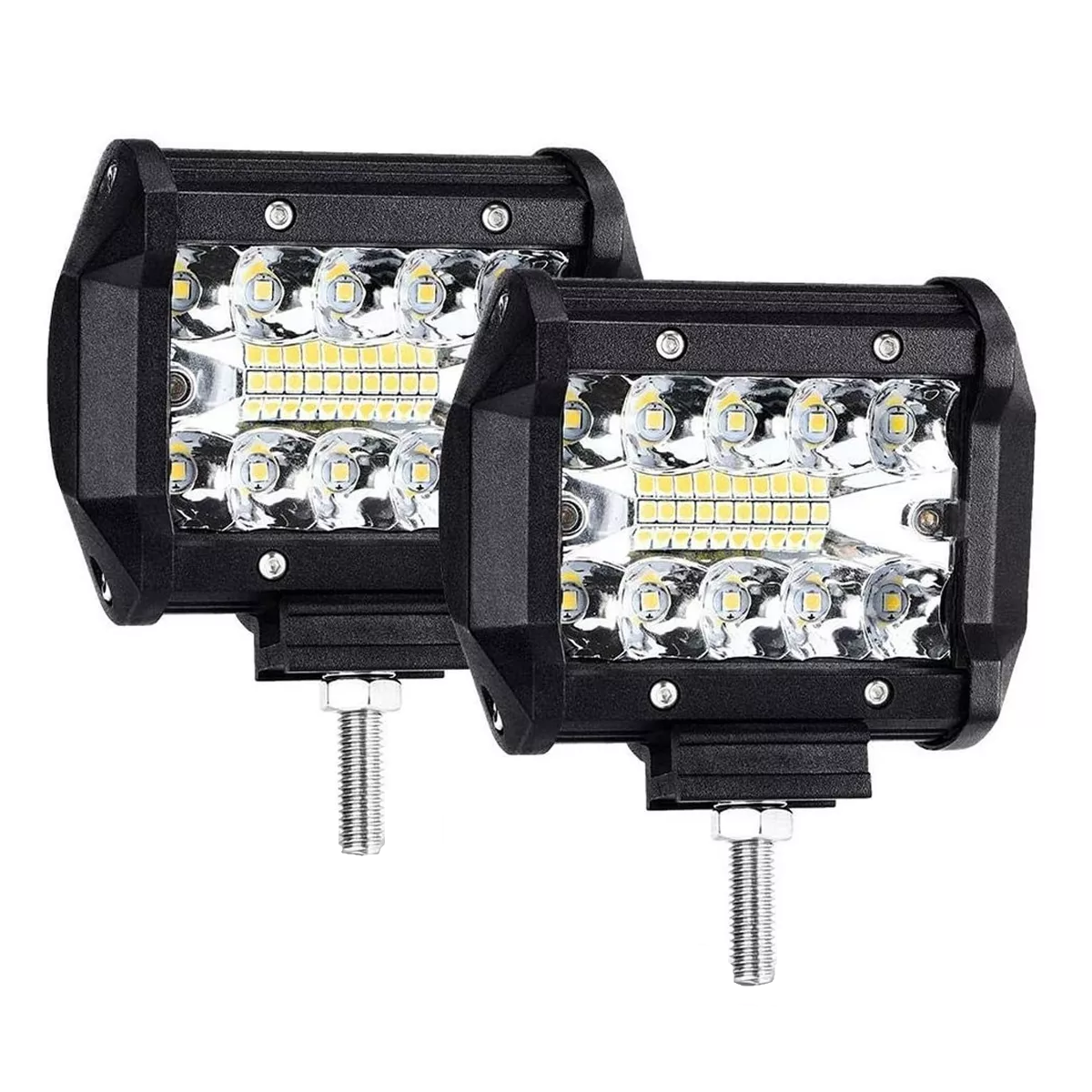 Foto 2 pulgar | Faros Auxiliares Eo Safe Imports ESI-6653 color Negro 60w 6000k 1 Par