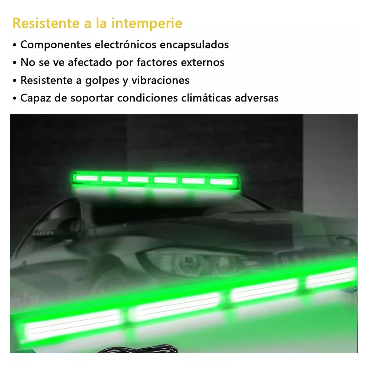 Foto 3 pulgar | Barra de Luz Led Eo Safe Imports Esi-13411 Verde