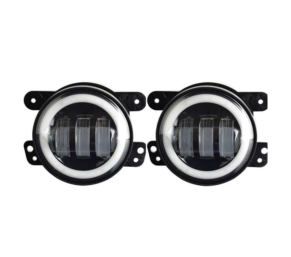 Faros de Niebla LED BELUG Ojos de Ángel para Jeep 4 ' 2 Piezas $1,379