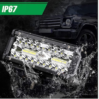 Foto 2 | Par de Faros Eo Safe Imports Esi-6651 color Negro 7'' Auxiliares 9000 LM 6500 K