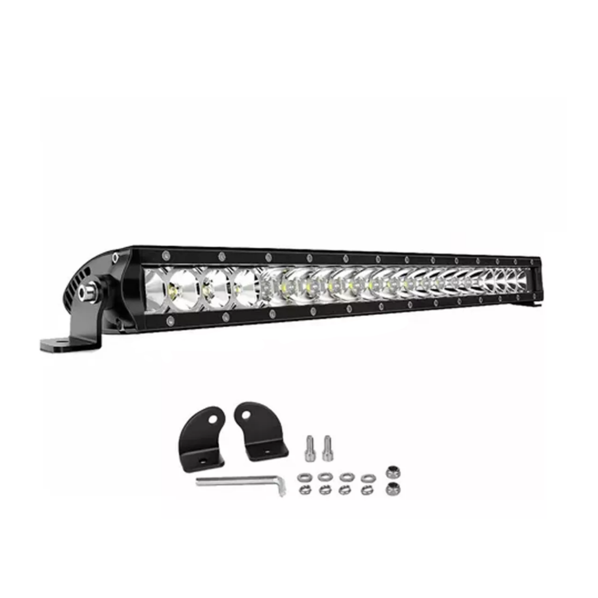 Foto 3 pulgar | Barra De Luz Led Faros Auxiliares Jeep 4x4 Universal Eo Safe Imports Esi-16879 Negro