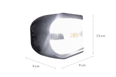 Foto 3 | 2 Faros Led Rectangular Iol 7cm Luz Blanca