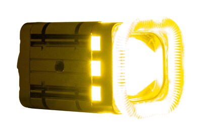 Foto 2 | Faros Auxiliares LED Cuadrados IOL DRL 2 Piezas