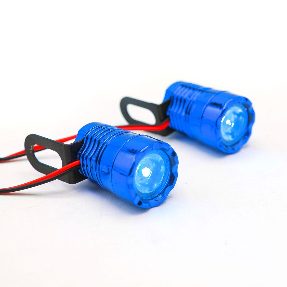 Foto 3 pulgar | Faro 1 Led Tipo Barril Delantero O Trasero Estrobo Para Motocicleta