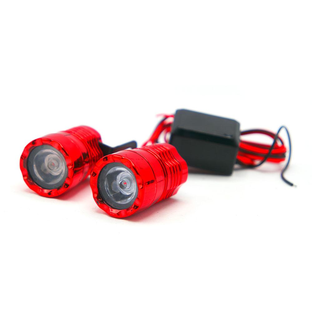 Foto 4 pulgar | Faro 1 Led Tipo Barril Delantero O Trasero Estrobo Para Motocicleta