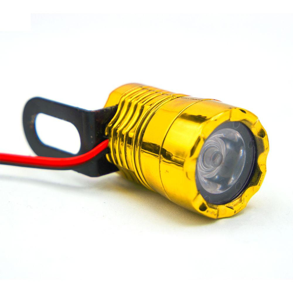 Foto 5 pulgar | Faro 1 Led Tipo Barril Delantero O Trasero Estrobo Para Motocicleta