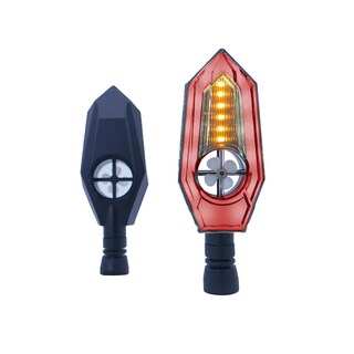 Foto 3 | Direccional Led Secuencial Tipo Zafiro Universal Para Motocicleta