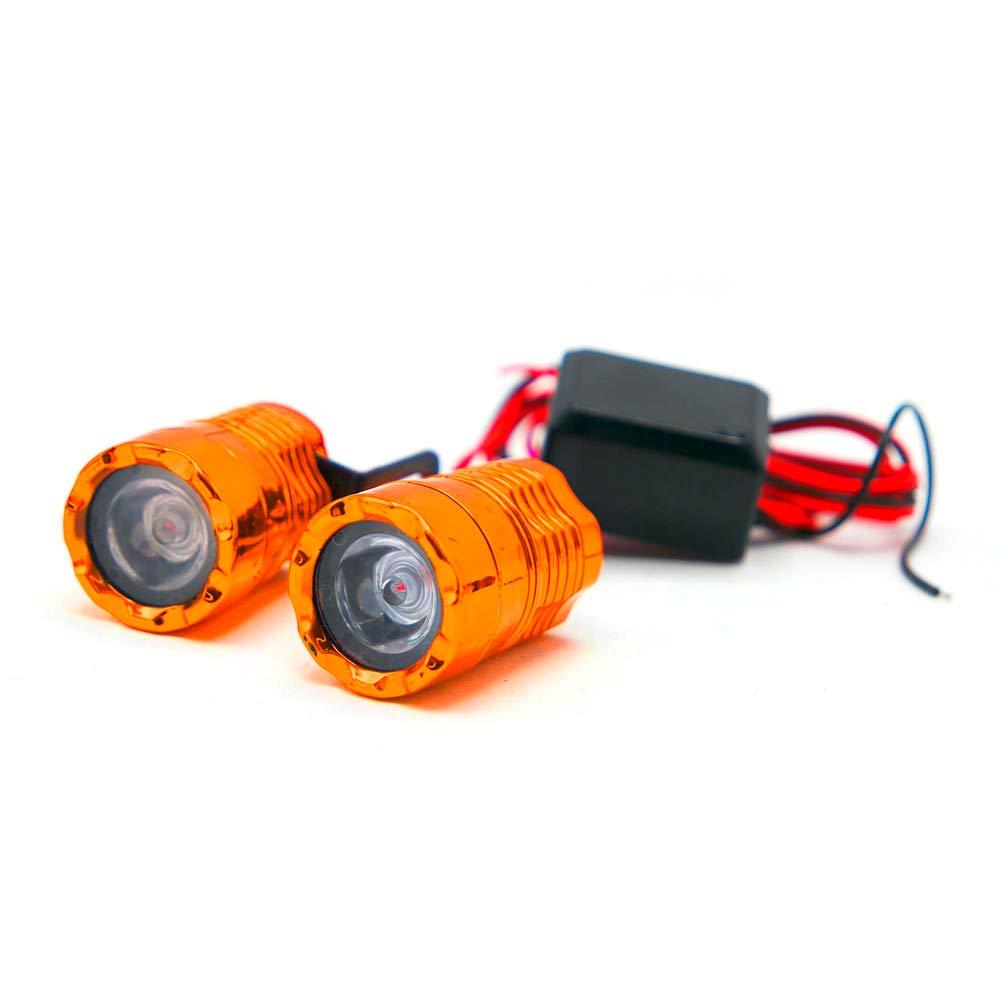 Foto 4 pulgar | Faro 1 Led Tipo Barril Delantero O Trasero Estrobo Para Motocicleta