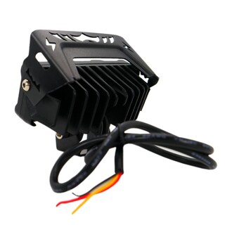 Foto 4 | Faro Auxiliar Rectangular 3 Ojos Rasen Con Lupa Luz Blanca Y Amarilla