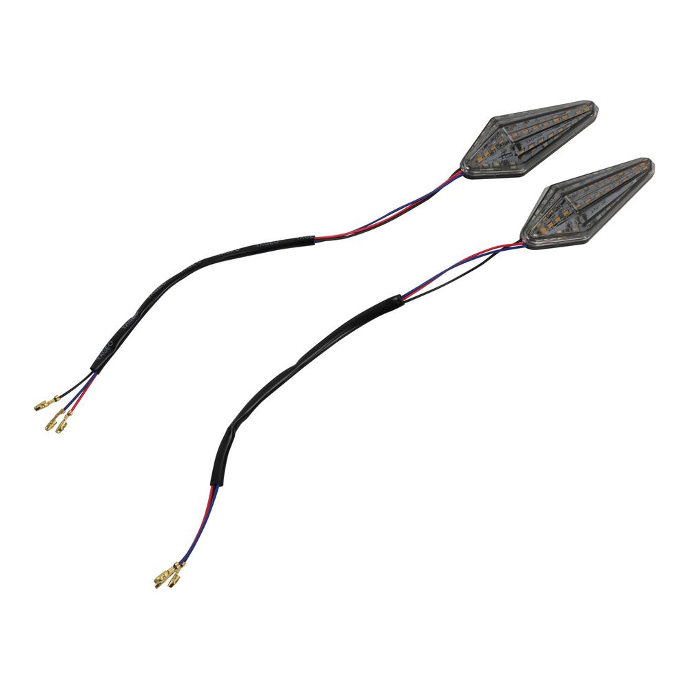 Direccional Delantera/trasera Autoadherible Secuencial Con Luz Cuarto Blanco Led Set 12v
