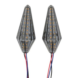 Foto 2 | Direccional Delantera/trasera Autoadherible Secuencial Con Luz Cuarto Blanco Led Set 12v