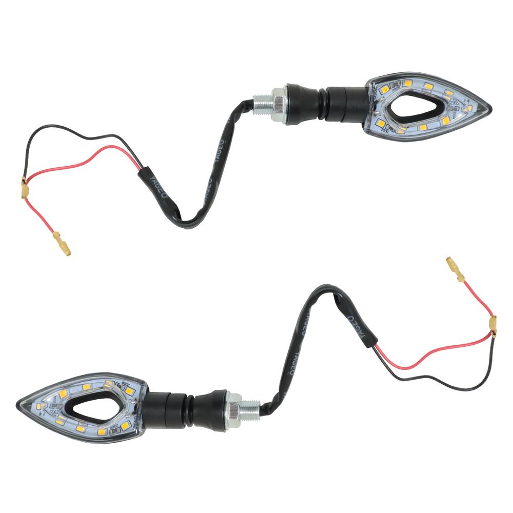 Foto 2 pulgar | Direccional Delantera/trasera Flecha Ambar Led Set 12v