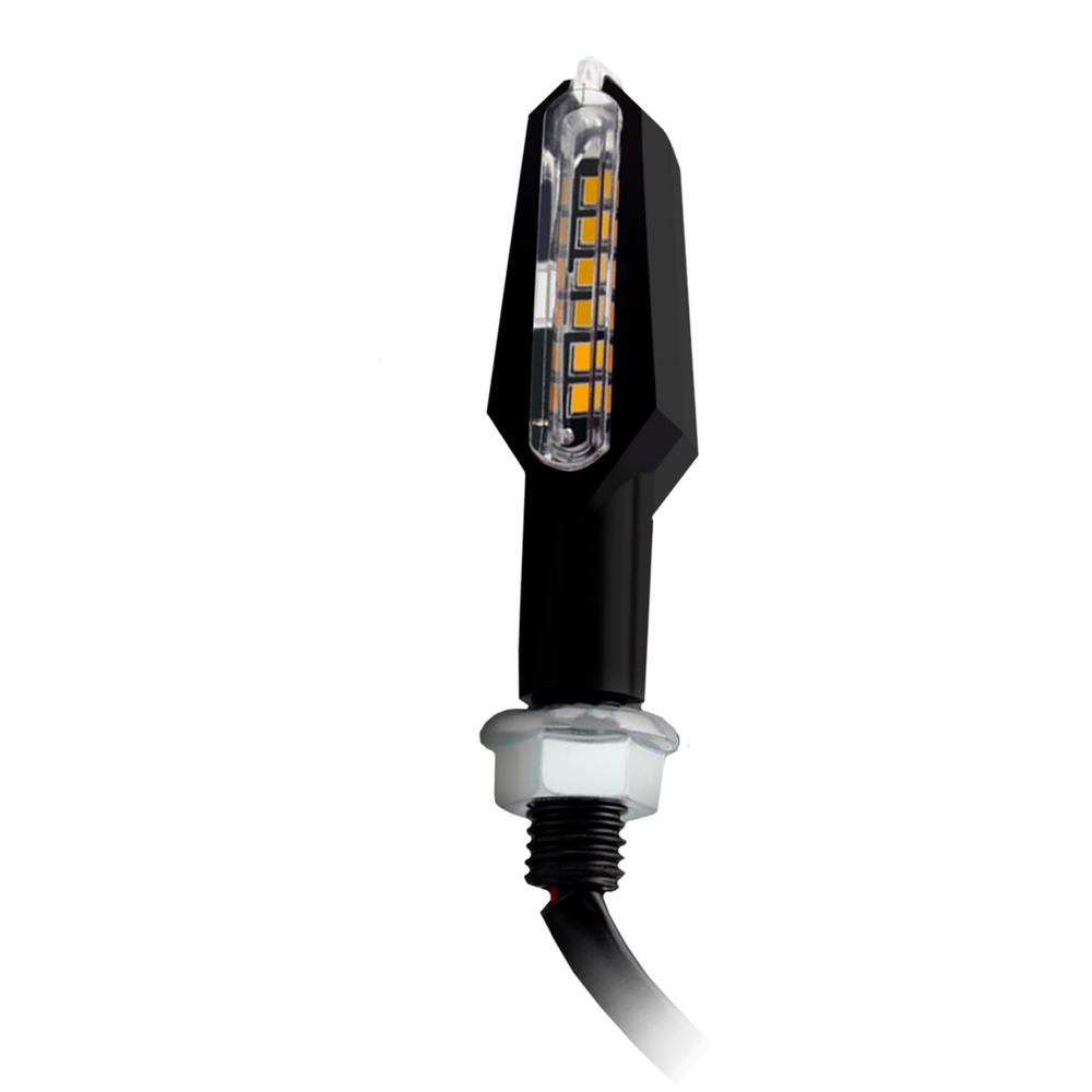 Foto 3 pulgar | Direccional Delantera/trasera Elfo Mini Doble Lado Ambar Led Set 12v