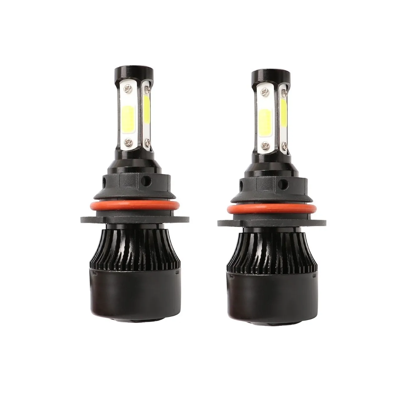 Kit De Faros Delanteros De 4 Lados 9004 Eo Safe Imports Esi-350 Negro