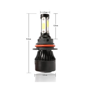 Foto 2 | Kit De Faros Delanteros De 4 Lados 9004 Eo Safe Imports Esi-350 Negro