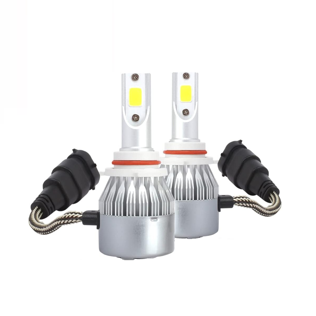 Foto 2 pulgar | Kit Luces Led Conector 9006 2pzs Eo Safe Imports Esi-12095 Plata