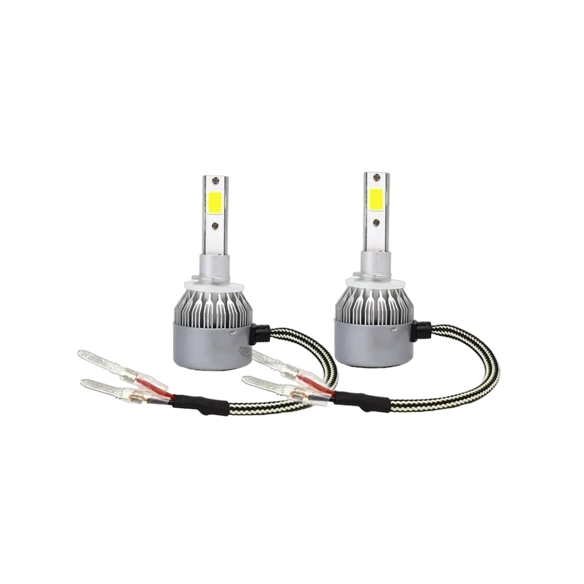 Foto 2 pulgar | Kit Luces Led Conector 880 2pzs Eo Safe Imports Esi-12093 Plata