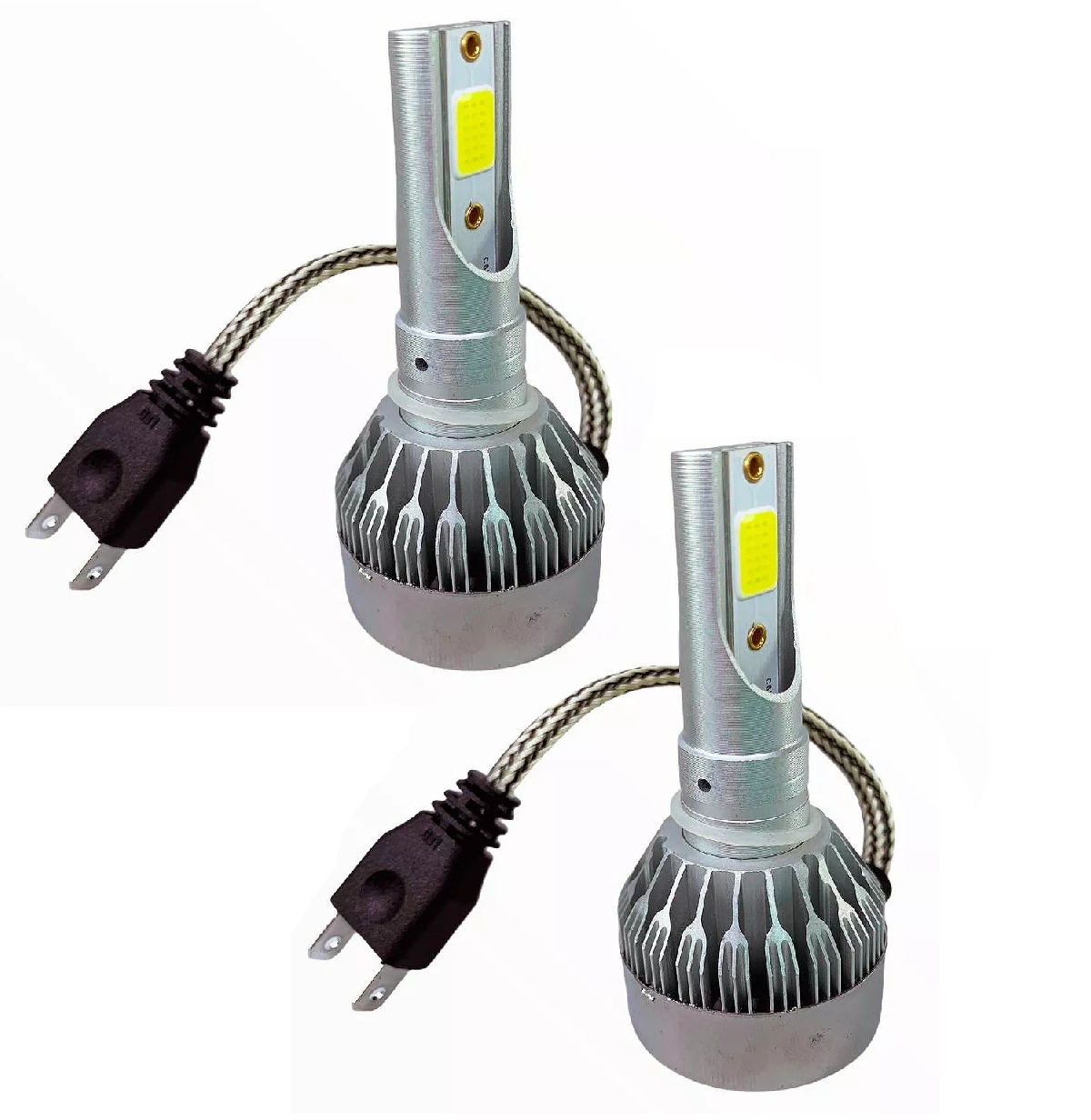 Foto 2 pulgar | Kit Luces Led Conector H7 2pzs Eo Safe Imports Esi-12098 Plata