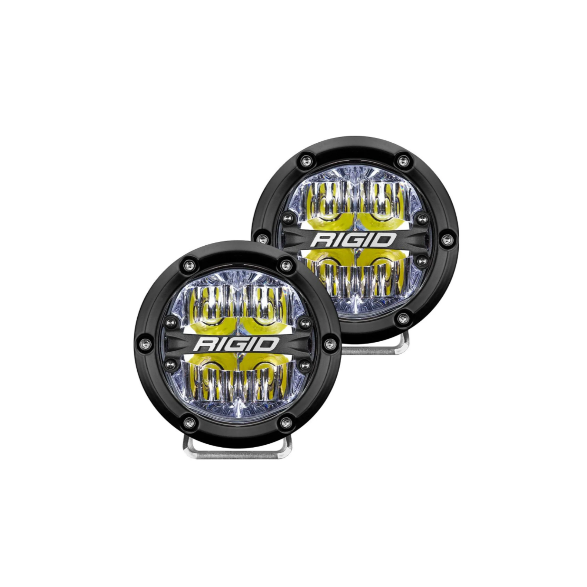 Par De Faros Spot Rigid 360 Series 4 Pulgadas Off Road Jeep