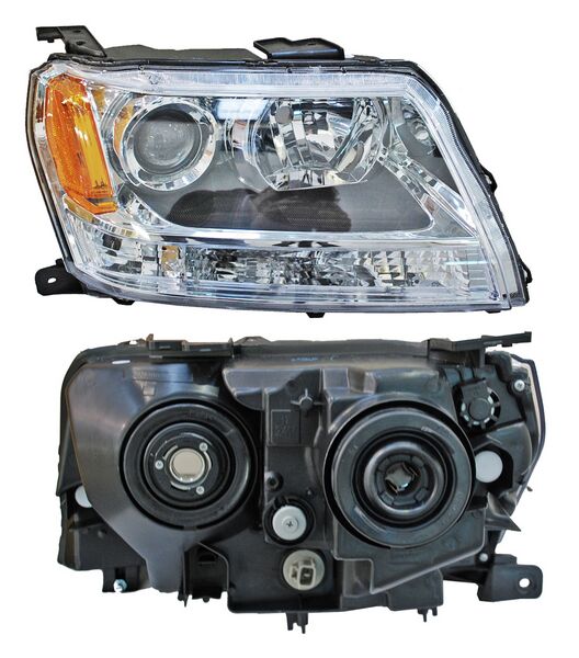 Faro Grand Vitara 2006-2008 Cuarto Ámbar Tyc Copiloto