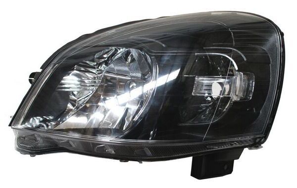 Faro Chevy C3 2009-2012 Fondo Negro Ald93 Tyc T153 Piloto