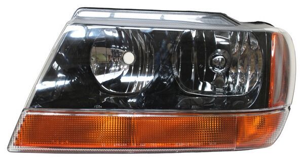 Faro Grand Cherokee 1999-2004 Fondo Negro Cuarto Ambar Tyc Piloto