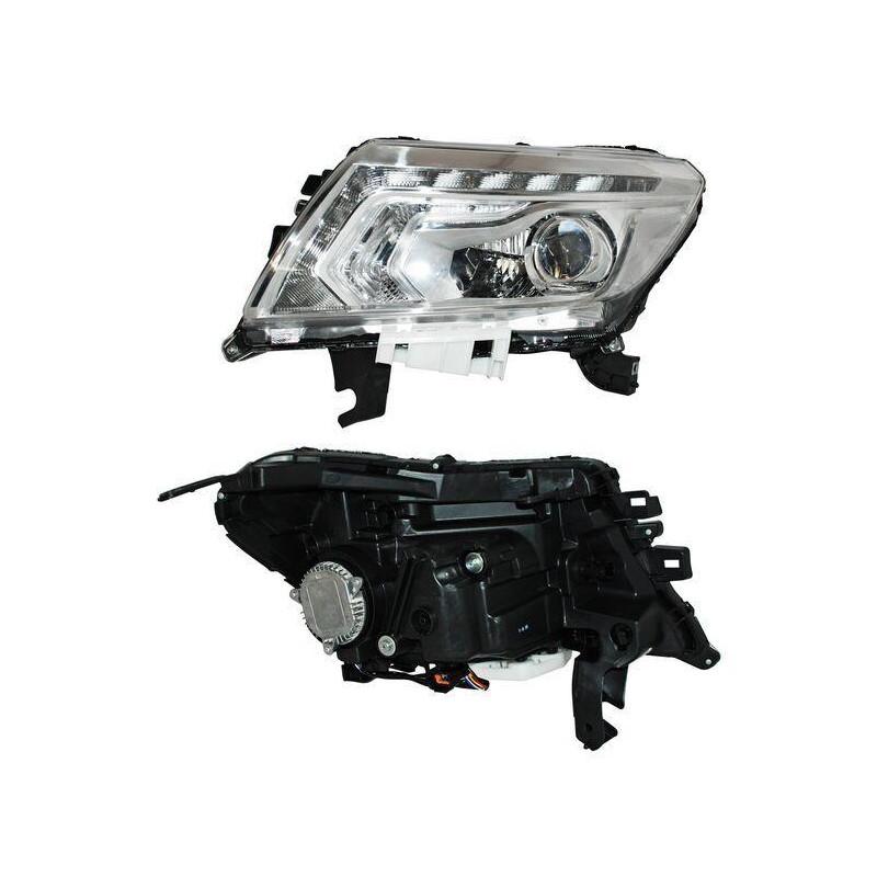 Foto 2 pulgar | Faros, Nissan Nissan Np300 Pick Up, Izquierda, 2016 Al 2020
