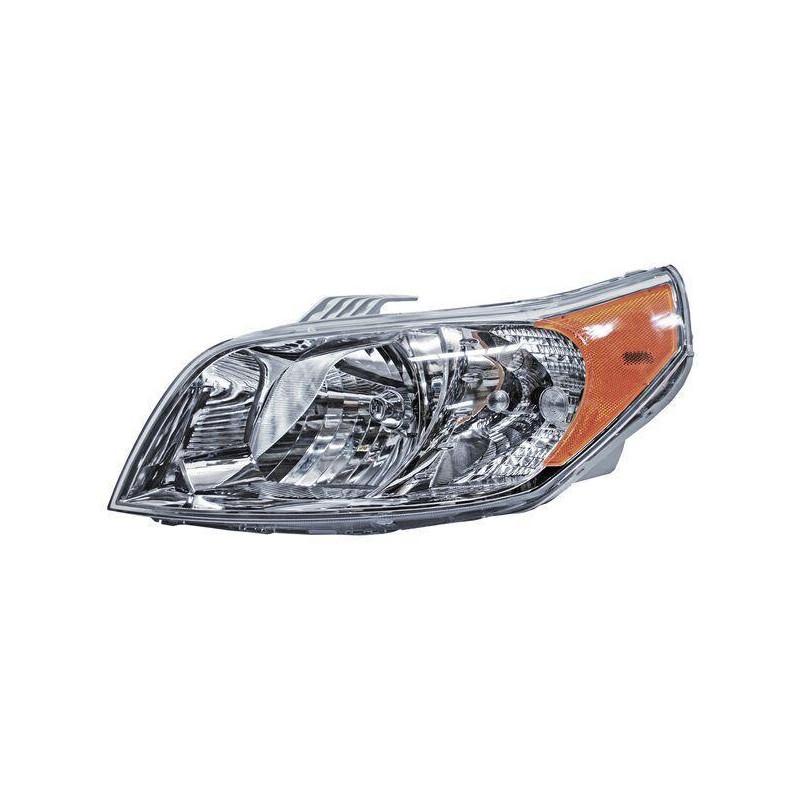 Faros, Chevrolet G3, Izquierda, 2008 Al 2009