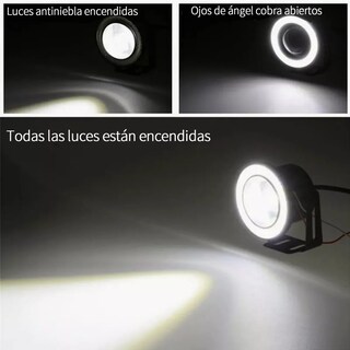 Foto 5 | Faros Antiniebla Led 2 PZAS Eo Safe Imports Esi-5432 color Negro